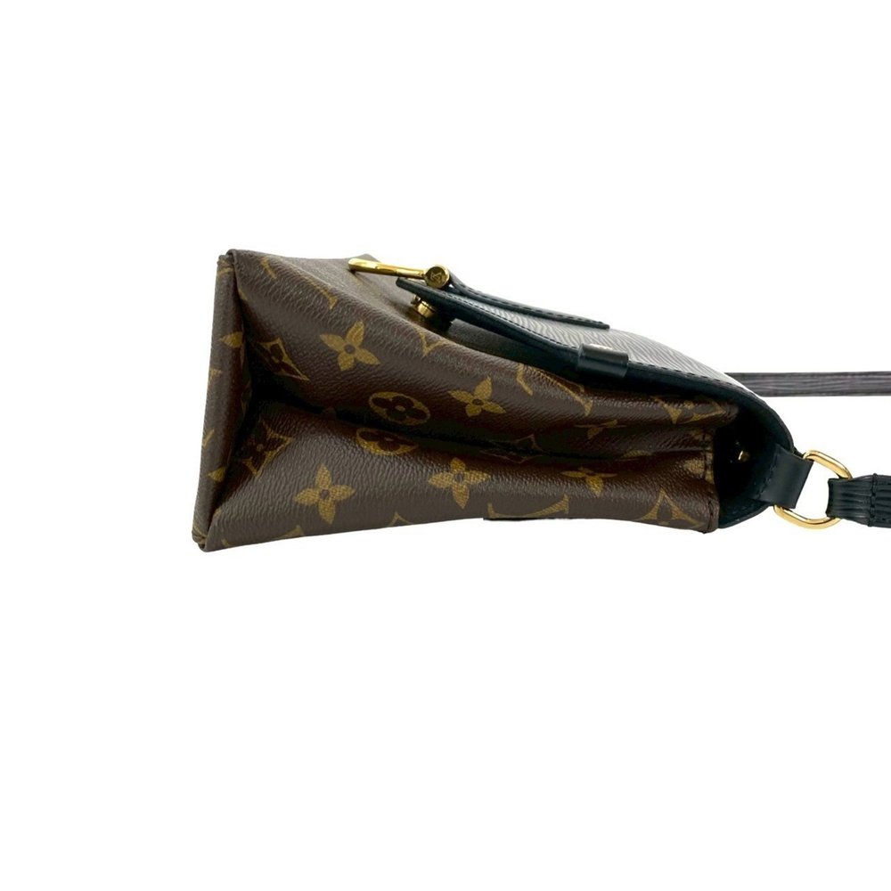 LOUIS VUITTON Saint Michel Monogram Epi Leather Semi-One Shoulder Bag in Brow... - Picture 5 of 10